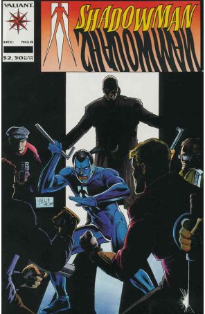 Shadowman 8 published by Valiant with cover art by Yvel Guichet