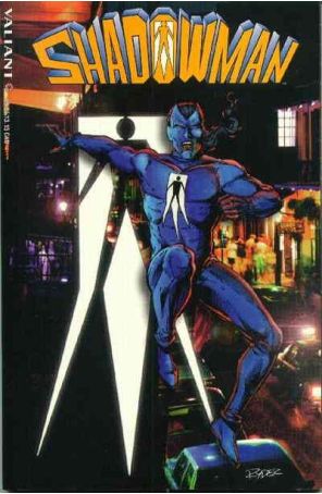 Shadowman TPB 1 published by Valiant with cover art by Tom Ryder