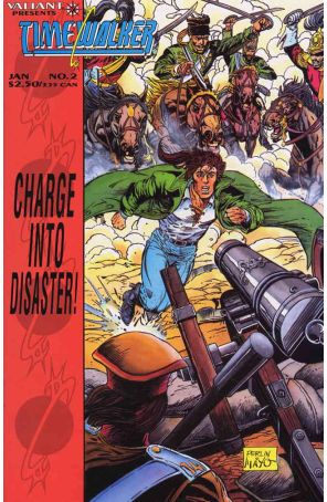 Timewalker 2 published by Valiant with cover art by Don Perlin
