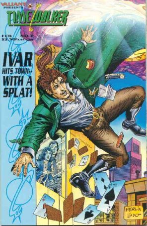 Timewalker 3 published by Valiant with cover art by Don Perlin