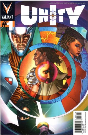 Unity (2nd Series) 1E published by Valiant with cover art by Travel Foreman