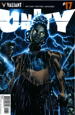 Unity (2nd Series) 17A published by Valiant with cover art by Lewis Larosa