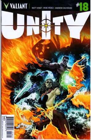 Unity (2nd Series) 18B published by Valiant with cover art by Philip Tan