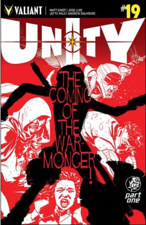 Unity (2nd Series) 19B published by Valiant with cover art by Kano