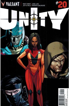 Unity (2nd Series) 20B published by Valiant with cover art by Clayton Henry