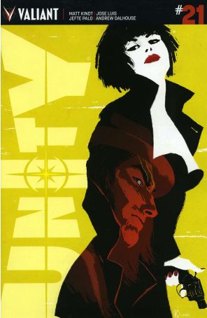 Unity (2nd Series) 21A published by Valiant with cover art by Kano
