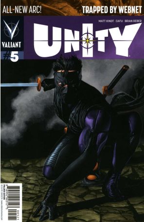 Unity (2nd Series) 5A published by Valiant with cover art by Mico Suayan
