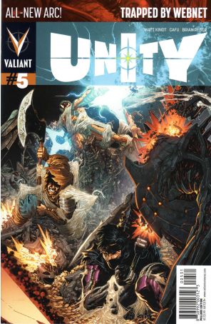 Unity (2nd Series) 5B published by Valiant with cover art by Philip Tan