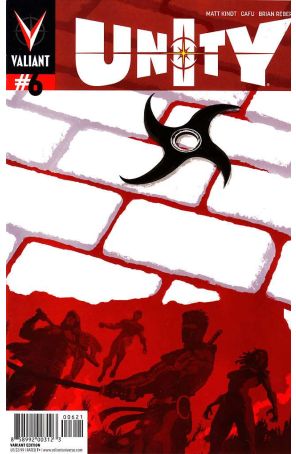 Unity (2nd Series) 6A published by Valiant with cover art by Raul Allen