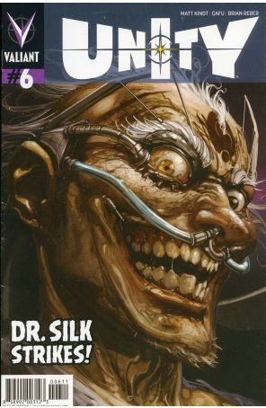 Unity (2nd Series) 6 published by Valiant with cover art by Clayton Crain
