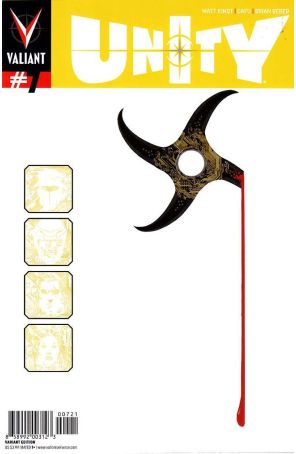 Unity (2nd Series) 7B published by Valiant with cover art by Raul Allen