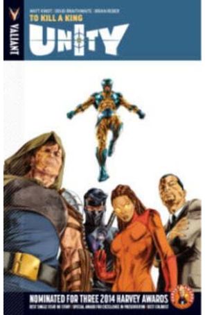 Unity (2nd Series) TPB 1 (2nd) published by Valiant with cover art by Doug Braithwaite