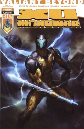 Valiant Beyond: The X-O Manowar 2A published by Valiant with cover art by Agustin Alessio