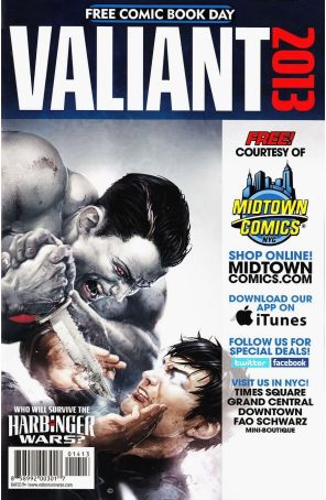 Valiant Comics FCBD 2013A published by Valiant