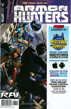 Valiant Comics FCBD 2014A (2nd) published by Valiant with cover art by J.G. Jones