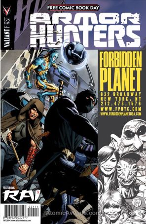Valiant Comics FCBD 2014A (3rd) published by Valiant with cover art by J.G. Jones