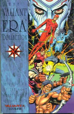The Valiant Era Collection TPB 1 published by Valiant with cover art by Sean Chen and Bill Dunn