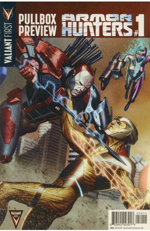 Valiant First Pullbox Preview 2 published by Valiant with cover art by Jorge Molina