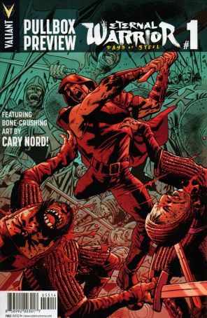 Valiant First Pullbox Preview 7 published by Valiant with cover art by Cary Nord