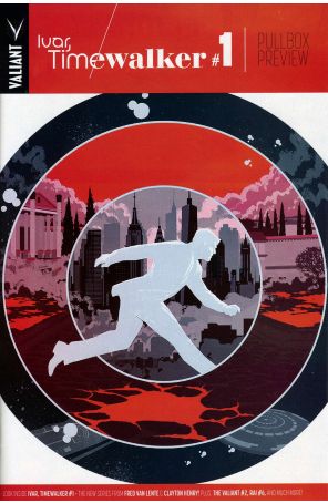Valiant First Pullbox Preview 8 published by Valiant with cover art by Clayton Henry