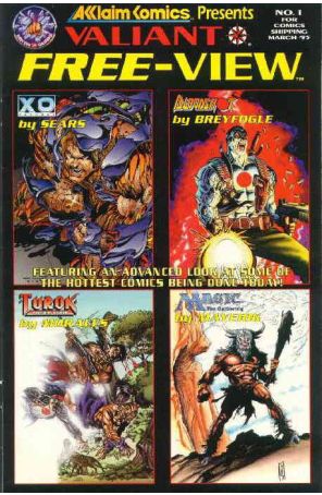 Valiant Free-View 1 (2nd) published by Valiant