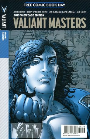 Valiant Masters: Showcase Edition FCBD 2013 published by Valiant with cover art by Barry Windsor-Smith