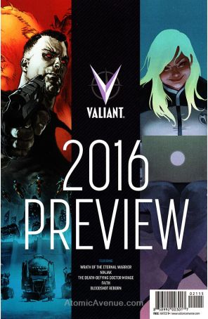 Valiant Preview 2016 published by Valiant with cover art by Lewis Larosa