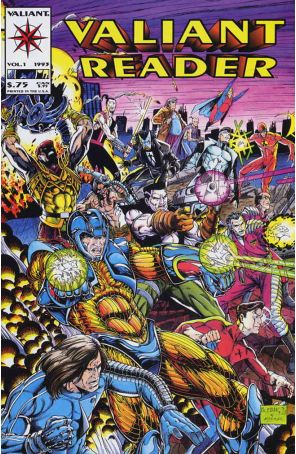 Valiant Reader 1 published by Valiant with cover art by Bernard Chang