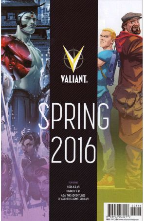 Valiant Spring Preview 2016 published by Valiant