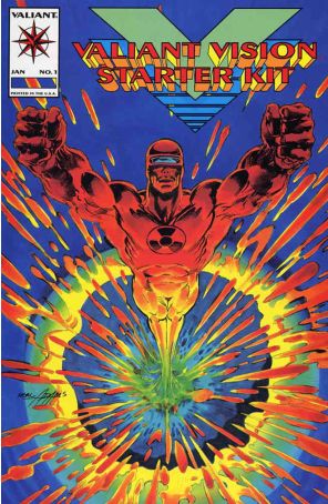 Valiant Vision Starter Kit 1 published by Valiant with cover art by Neal Adams