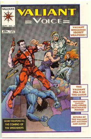 Valiant Voice (Vol. 1) 4 published by Valiant