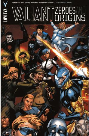 Valiant: Zeroes And Origins TPB 1 published by Valiant with cover art by Emanuela Lupacchino