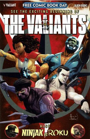 The Valiants FCBD 2024 published by Valiant