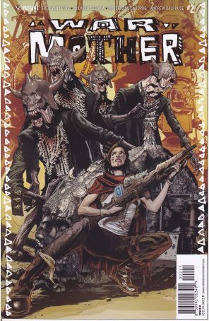 War Mother 2B published by Valiant with cover art by Renato Guedes