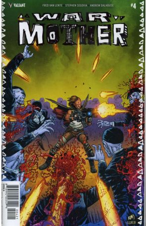 War Mother 4B published by Valiant with cover art by Adam Gorham