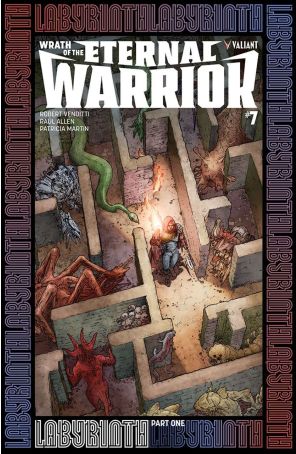 Wrath Of The Eternal Warrior 7C published by Valiant with cover art by Juan Jose Ryp