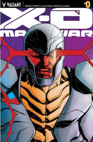 X-O Manowar (3rd Series) 0H published by Valiant with cover art by Dave Johnson