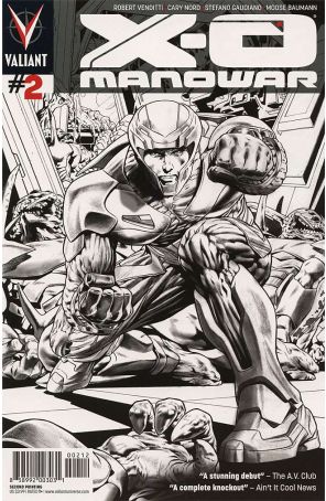 X-O Manowar (3rd Series) 2 (2nd) published by Valiant