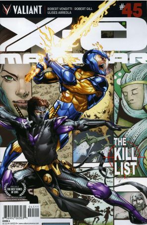 X-O Manowar (3rd Series) 45A published by Valiant with cover art by Phil Jimenez