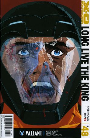 X-O Manowar (3rd Series) 48A published by Valiant with cover art by Kano