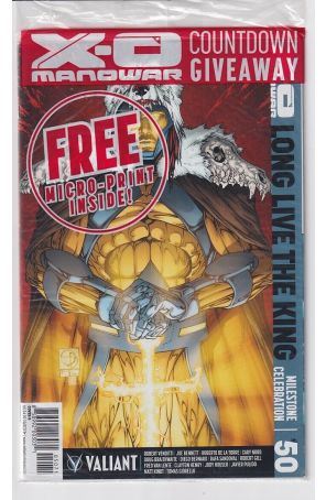 X-O Manowar (3rd Series) 50G (in bag) published by Valiant with cover art by Shane Davis