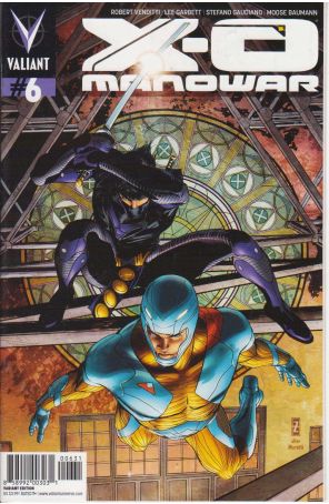 X-O Manowar (3rd Series) 6B published by Valiant with cover art by Patrick Zircher