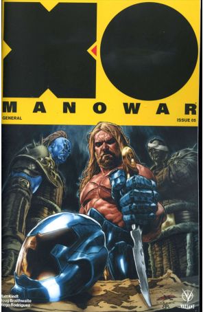 X-O Manowar 2017 5A published by Valiant with cover art by Lewis Larosa