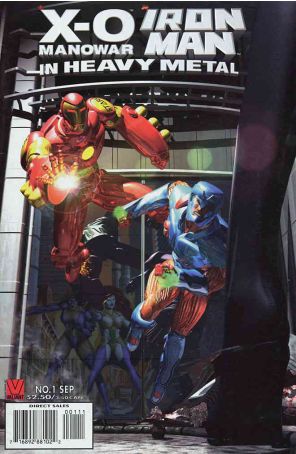 X-O Manowar/Iron Man: In Heavy Metal 1 published by Valiant