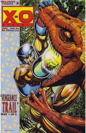 X-O Manowar 34 published by Valiant