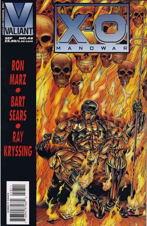 X-O Manowar 48 published by Valiant