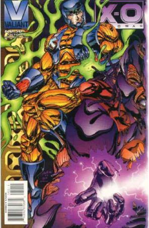 X-O Manowar 50X published by Valiant with cover art by Andy Smith