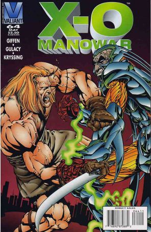 X-O Manowar 64 published by Valiant