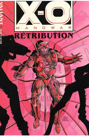 X-O Manowar TPB 1 published by Valiant with cover art by Bob Layton