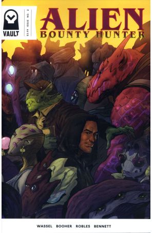Alien Bounty Hunter 2 published by Vault with cover art by Nick Robles